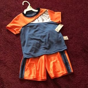 Boy’s 2pcs Okie Dokie short set